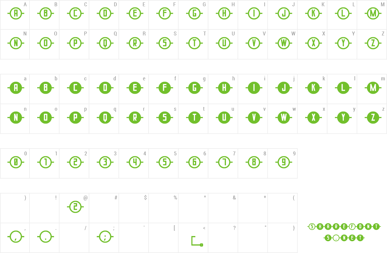 Font Concadenado preview